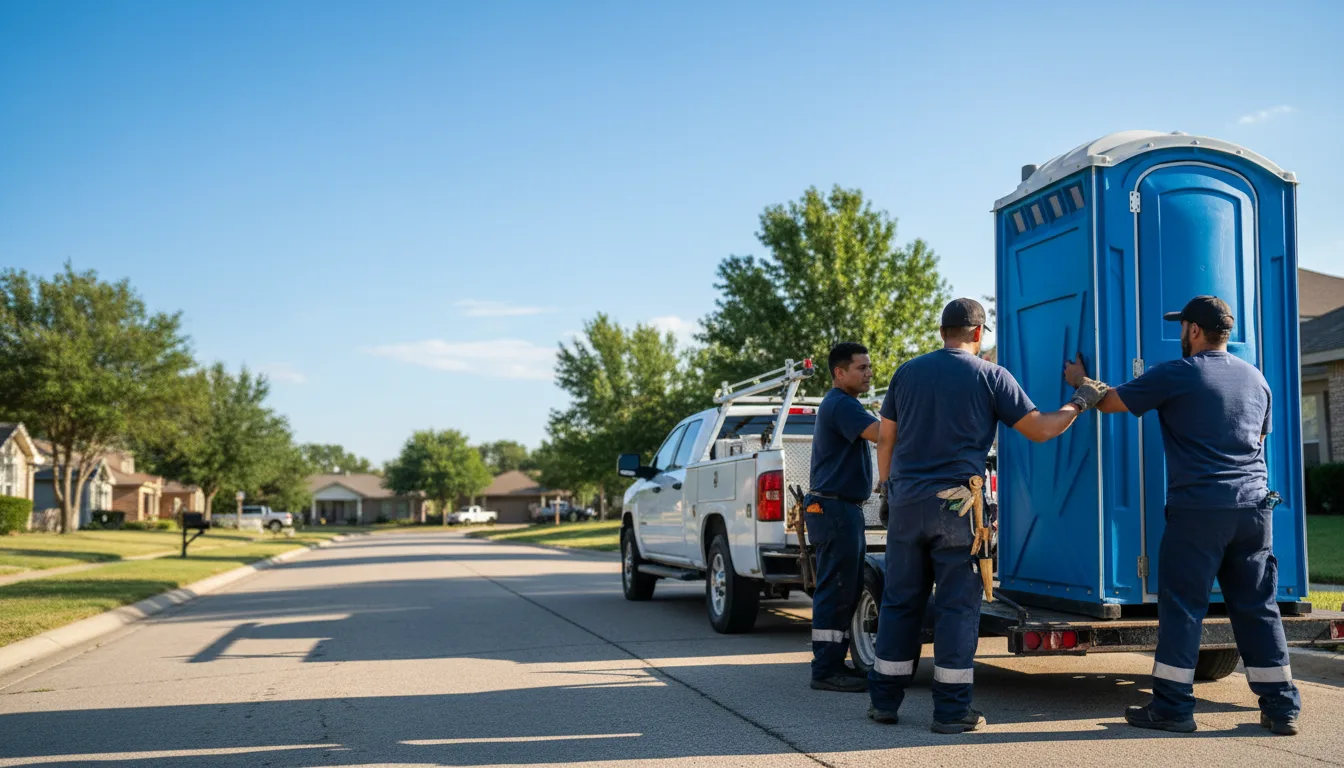 Portable Toilet Rental in Sasakwa, OK near me